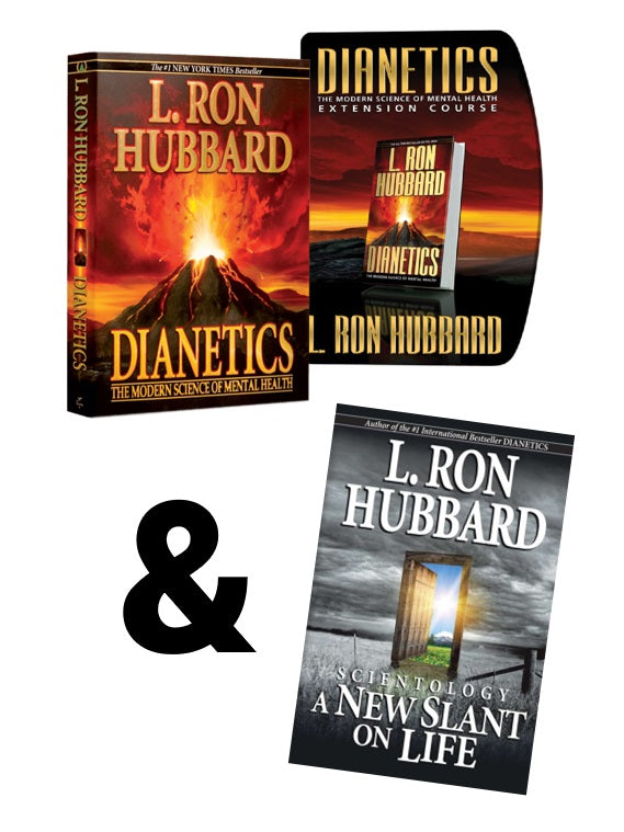 WEBINAR OFFER 2: Dianetics Home Study Course + A New Slant on Life book