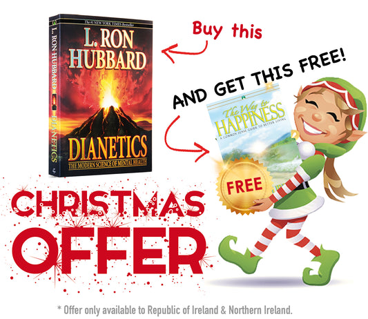 CHRISTMAS OFFER! Dianetics + The Way to Happiness (for Ireland only)